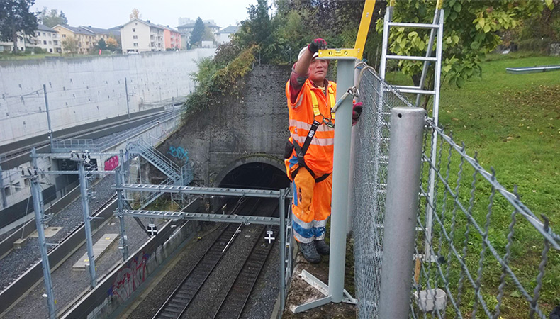 直川固定式测斜仪在瑞士联邦铁路监测项目中标 