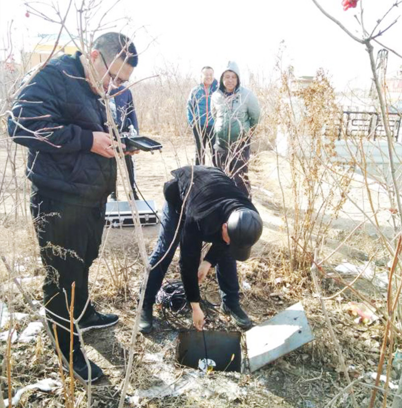 20台直川便携式测斜仪用在中俄边界，做界河... 