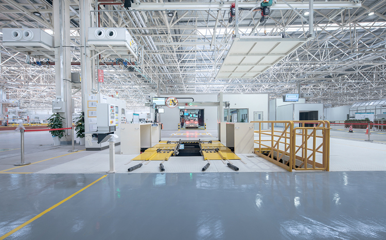 直川lorawan无线倾角传感器参加通用汽车智慧仓库项目建设